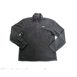 The North Face Half-Zip Sweatshirt Black Men's Size Large